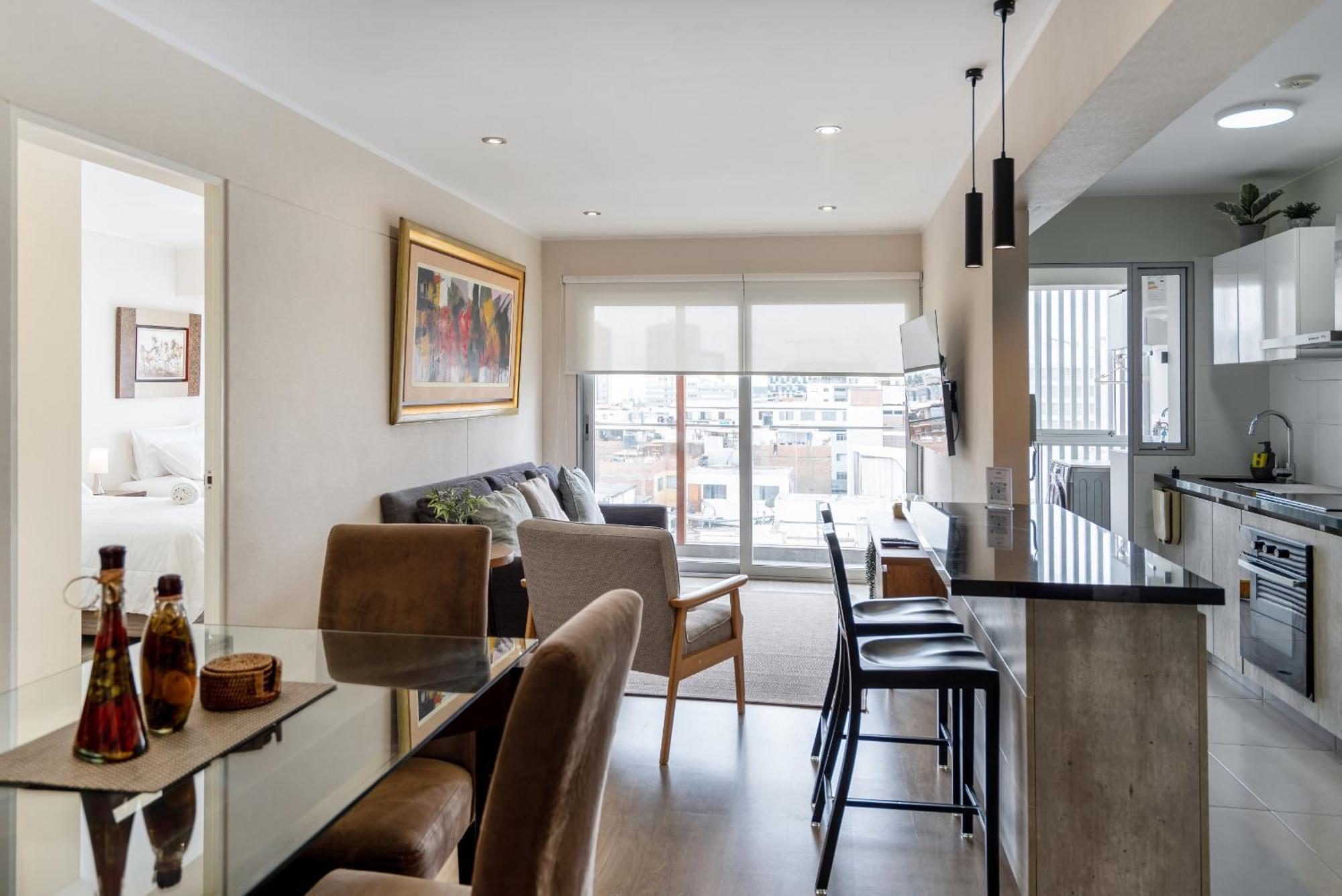 Modern 1Br Loft Close To The Seawalk Of Miraflores Lima Buitenkant foto